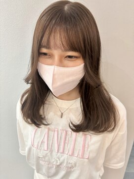 ベル バイ マグ 諏訪店(belle by Mag) 【艶感★オルチャンヘア】韓国風 内巻き髪 大人可愛い小顔カール