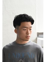 スレイ 西宮(SLAY)&nbsp;波巻きハイライトアップバングツーブロックマッシュ