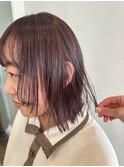 ラベンダーカラー ローライト ハイライト デザインカラー