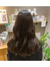【ミディアム～ロング限定スパ付】カット・カラー・TR・ヘッドスパ