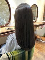 エルサフィロ キタハマ(el zafiro kitahama)&nbsp;20×30×40代×透明感×艶感×髪質改善×オリーブ×グレージュ