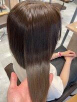 リンクミリ(Link mili)&nbsp;前髪/イメチェン/小顔カット/ネビージュ/透明感カラー/黒髪