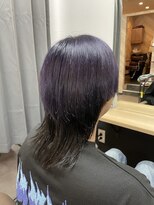 テーラヘアー 公津の杜店(TELA HAIR)&nbsp;逆インナー×パープル
