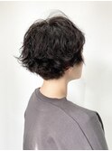 ショートパーマ/ショートヘア/お手入れ簡単