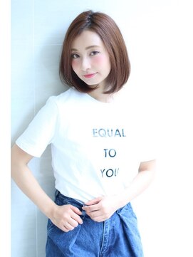 オーロ 千里山店(ORO) 20代30代40代50代ボブルフネビージュ小顔ワンレンショート