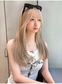 ハイトーン/ブリーチ/ダブルカラー/成人式カラー/インナーカラー