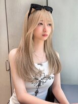 ロンドローズ 名古屋(Lond damaskRose)&nbsp;ハイトーン/ブリーチ/ダブルカラー/成人式カラー/インナーカラー