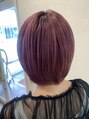アース 水沢店(HAIR&MAKE EARTH) ピンクボブ