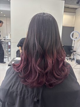 アライブ ハラジュク(ALIVE harajuku) 【ALIVE 夕貴】レッドグラデーションカラー