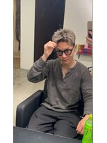 メンズサロン キング 高槻店(Men’s salon K!ng)&nbsp;波巻きツイストスパイラルパーマ/フェザーパーマ/眉毛/メンズ