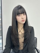 ユーフォリア 渋谷グランデ(Euphoria SHIBUYA GRANDE) レイヤーカット ワンカール 前髪カット