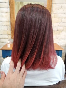 美容室ポール 西葛西店(PAUL) イルミナカラー 小顔 グラデーション 学割U24 髪質改善