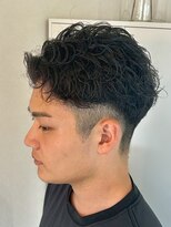 ニアウ 伊勢崎連取店(Niau)&nbsp;シャドウパーマオールバックニュアンスパーマ