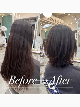 コンティロミー(CONTI ROMMY.) 本厚木◎くびれボブクラゲヘアー☆髪質改善トリートメント本厚木