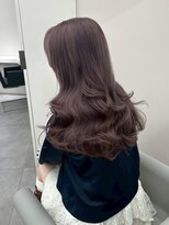 ベレーザ 渋谷(BELEZA)&nbsp;15331暗髪ミルクティーベージュオリーブカラーワンホンレイヤー