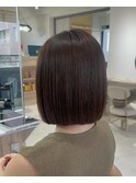 20代~30代縮毛矯正ストレートボブ