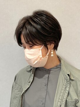 リシェア(re.share) くびれショート/暗髪ショート/３０代ショート