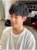 黒髪爽やかメンズカットショートナチュラルマッシュ10代20代30代