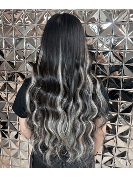 ラブスタシー 名古屋栄(Lovestasy) シールエクステでハイライト