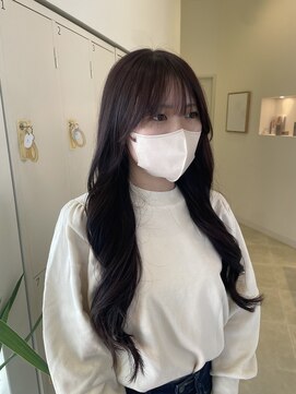 【ラベンダーピンク】ヘアカラー/チェリーレッド/艶髪/透明感