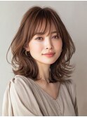 艶髪/艶感/艶髪/透明感/レイヤーカット/顔まわりカット/2