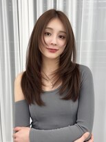 アマトウキョウスマートサロン(AMA TOKYO×Smart Salon) くびれレイヤー/顔まわりカット/レイヤーカット/小顔ヘア