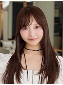 ロング艶レイヤーカット