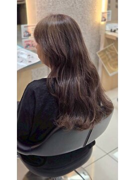 キャパ(CAPA) ハイライト×透明感ブラウン(茅ヶ崎/20代/韓国ヘア)
