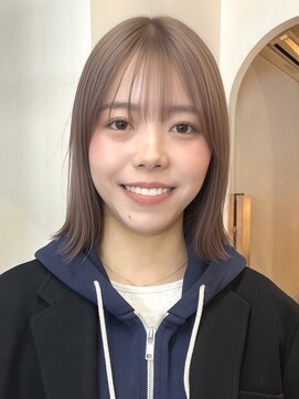 ロティー(loty) ダブルカラー ブリーチ ミルクティーベージュ ハイトーン 10代