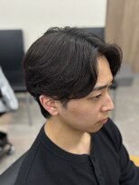 スウェル 稲毛店(Swell)&nbsp;MEN’S HAIR/サーフカール/刈り上げセンターパート/稲毛