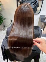 オリ('Oli)&nbsp;髪質改善カラー×マロンベージュ