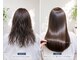 ヘアメイクボッカ(hair make Bokka)の写真/クセやうねりのお悩みを髪質改善ストレートで解決に導く☆負担を抑え、自然で手触りも柔らかなスタイルに◎