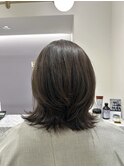 軽やか大人ボブ