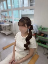 ヘアー アレス(hair ales)&nbsp;くるみちゃんサイドポニー
