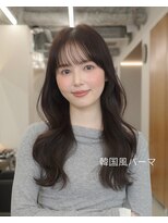 ポケット 渋谷(POCKET)&nbsp;韓国風パーマ/コテ巻き風パーマ/韓国ヘア/レイヤーカット/パーマ