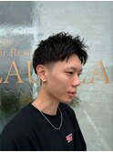 スッキリ、バチっと決まるメンズショート