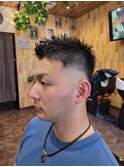 スキンフェードショート