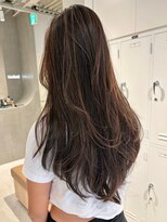 テクネ 天神大名(techne) 天神大名レイヤーカット大人レイヤーくびれヘアロング今泉