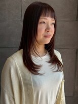 美々百花 ザスパ(美々百花 theSPA)&nbsp;オレンジブラウン 髪質改善 トリートメント 艶髪 暖色カラー