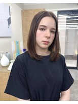 オトソーデン(Oto-soden)&nbsp;アッシュブラウン×ストレートロブ