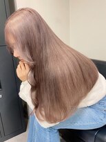 ベレーザ 川越(Beleza)&nbsp;ba15241_ミルクティーベージュハイトーンカラー艶レイヤーカット