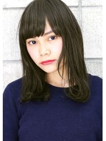 ヘアサロン ガリカ 表参道(hair salon Gallica)&nbsp;☆ ダークグレージュ ＆ 毛束感 ☆ ナチュラル medium style ☆