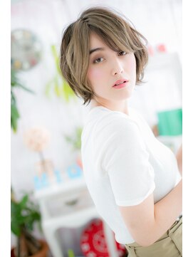 ミック ヘアアンドビューティー 大山店(miq  Hair&Beauty) アシンメトリー・・・上級者ボブ