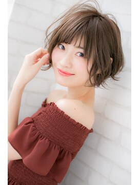 ローマ ギンザ(ROMA Ginza) 『ROMA』愛されフェアリーショートボブ マッシュウルフオン眉