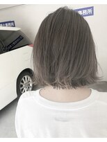ヘアーアンドアトリエ マール(Hair&Atelier Marl)&nbsp;【Marl】グレージュカラーの外ハネボブ♪