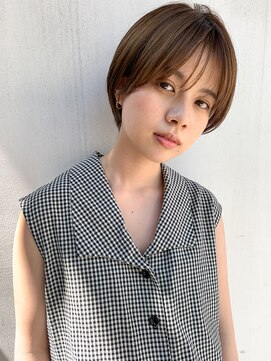 ミィ 表参道(mee.) 【mee.】ハセガワヒトシ ショート 夏ハニーベージュ ショート