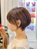 ブレス ヘアデザイン(BLESS hair design)&nbsp;丸みくびれショート【静岡、大人可愛い、大人ショートカット】