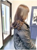 黒髪ロングストレートロブヘア暖色系カラー金髪ボブエギョモリ