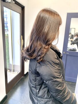 アルコイリスバイドールヘアー(ARCOIRIS by Dollhair) 黒髪ロングストレートロブヘア暖色系カラー金髪ボブエギョモリ