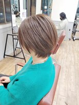 グランシュ 青葉台店(GranCieux)&nbsp;脱白髪染めハイライトベージュカラー☆